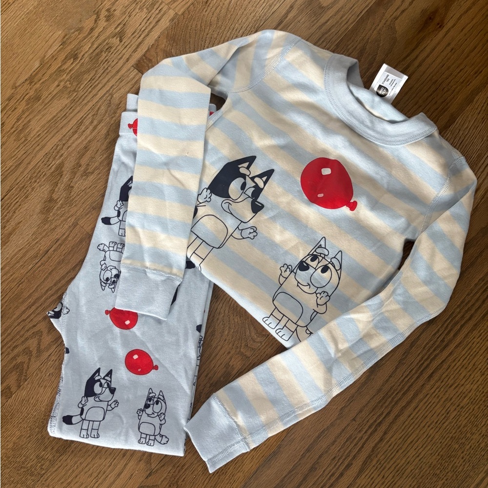 NWOT Hanna Andersson Bluey Pajama set